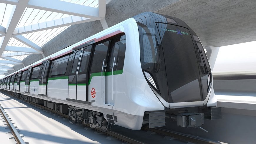 Alstom reveals first of new trains for North-South, East-West Lines in Singapore